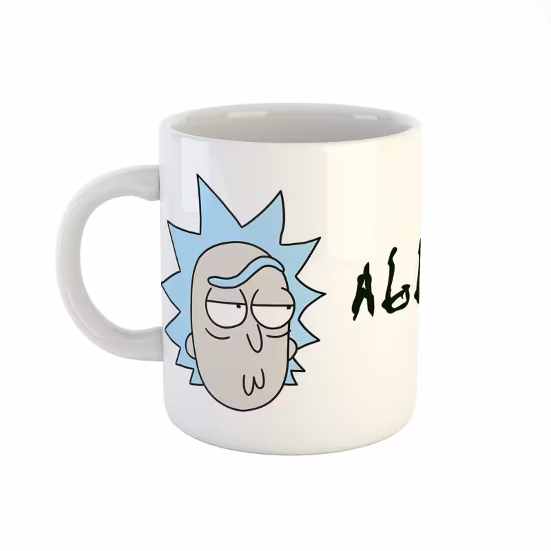 خرید ماگ-لیوان  اسم عباس  rick and morty کد 836