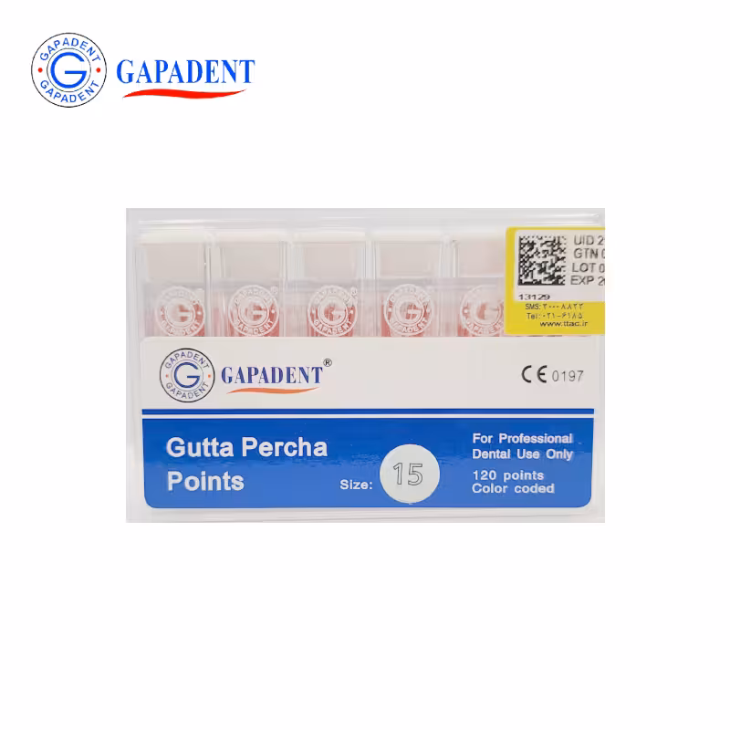 گوتا پرکا 2 درصد سایز 15 – GAPADENT