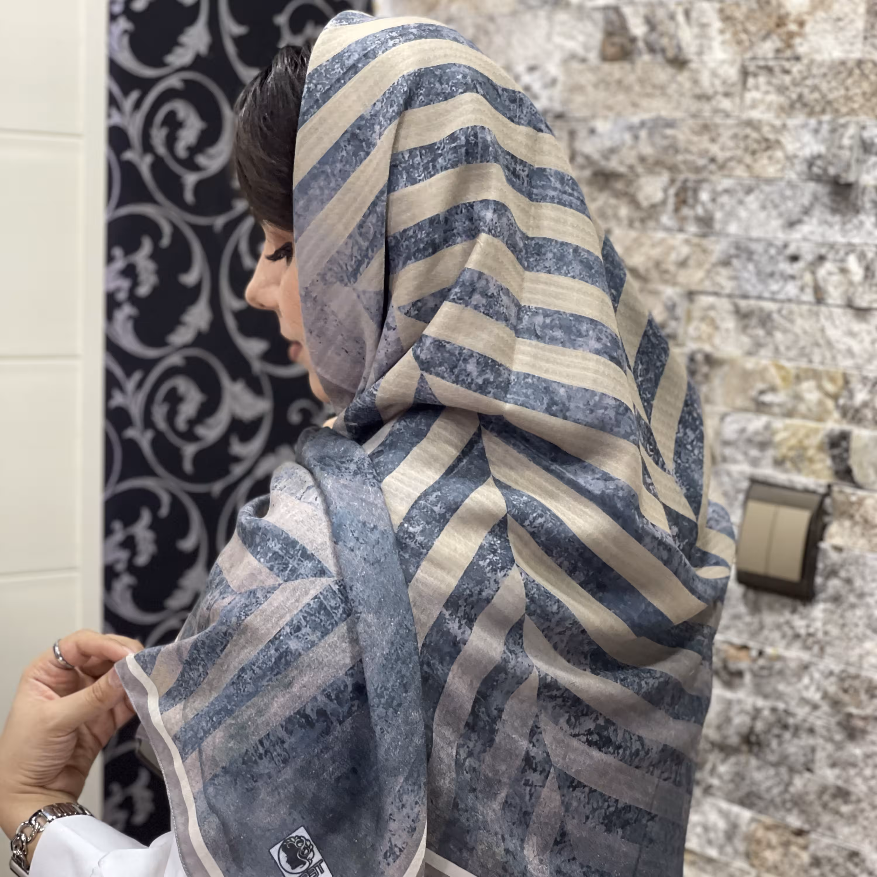 روسری پنبه نخ