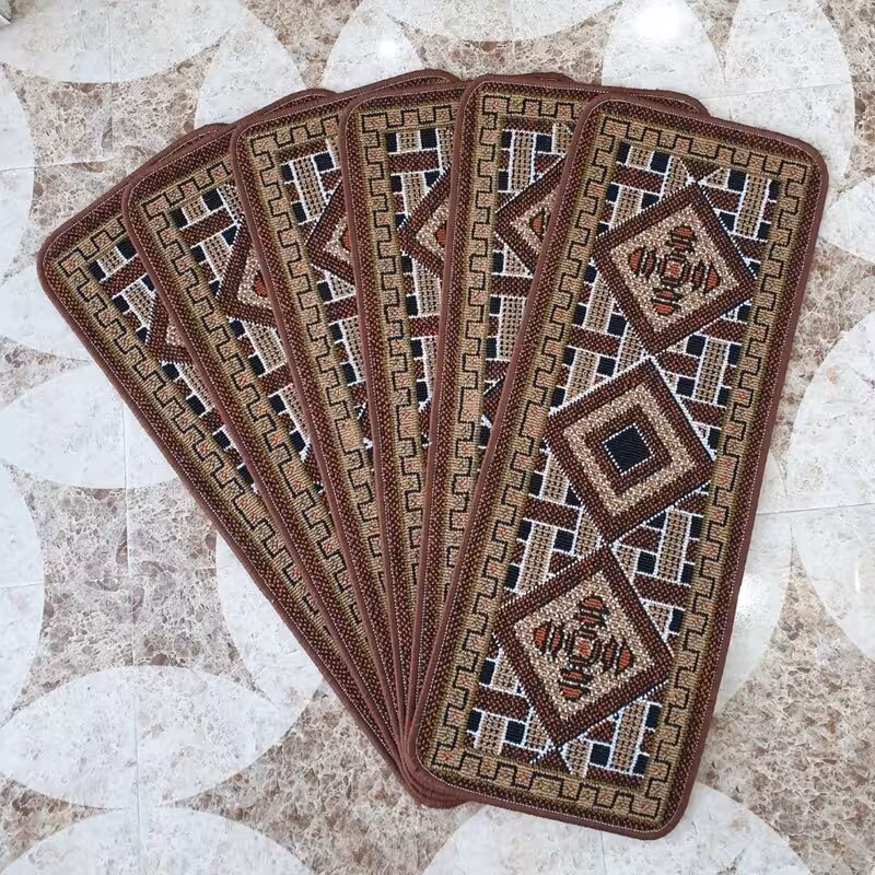 روپله ای گلیم طرح حصیری سایز90در30(هزینه ارسال باخریداروپس کرایه میباشد)