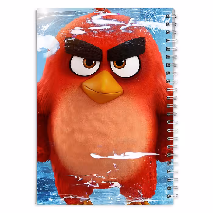 دفتر مشق کارتون پرندگان خشمگین