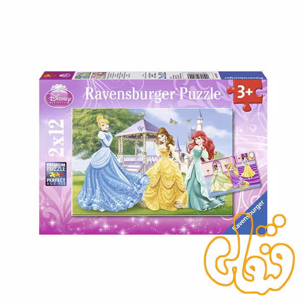 پازل رونزبرگر پرنسسها در باغ و قصر Princesses in garden and castle 07555
