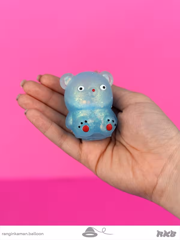 فیجت خرس کریستالی Crystal bear fidget