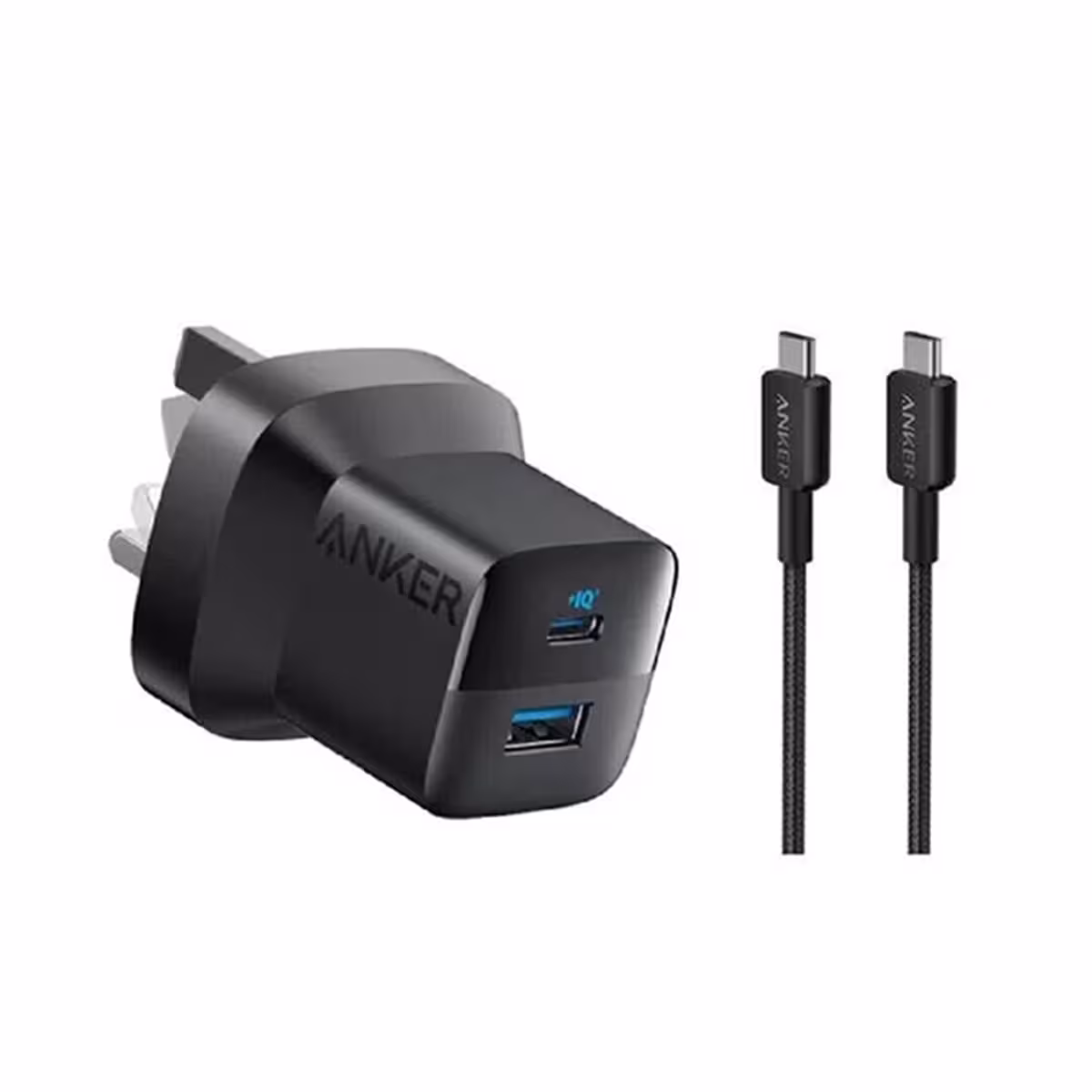 شارژر دیواری انکر مدل B2331K11 توان 33 وات همراه با کابل تایپ سی