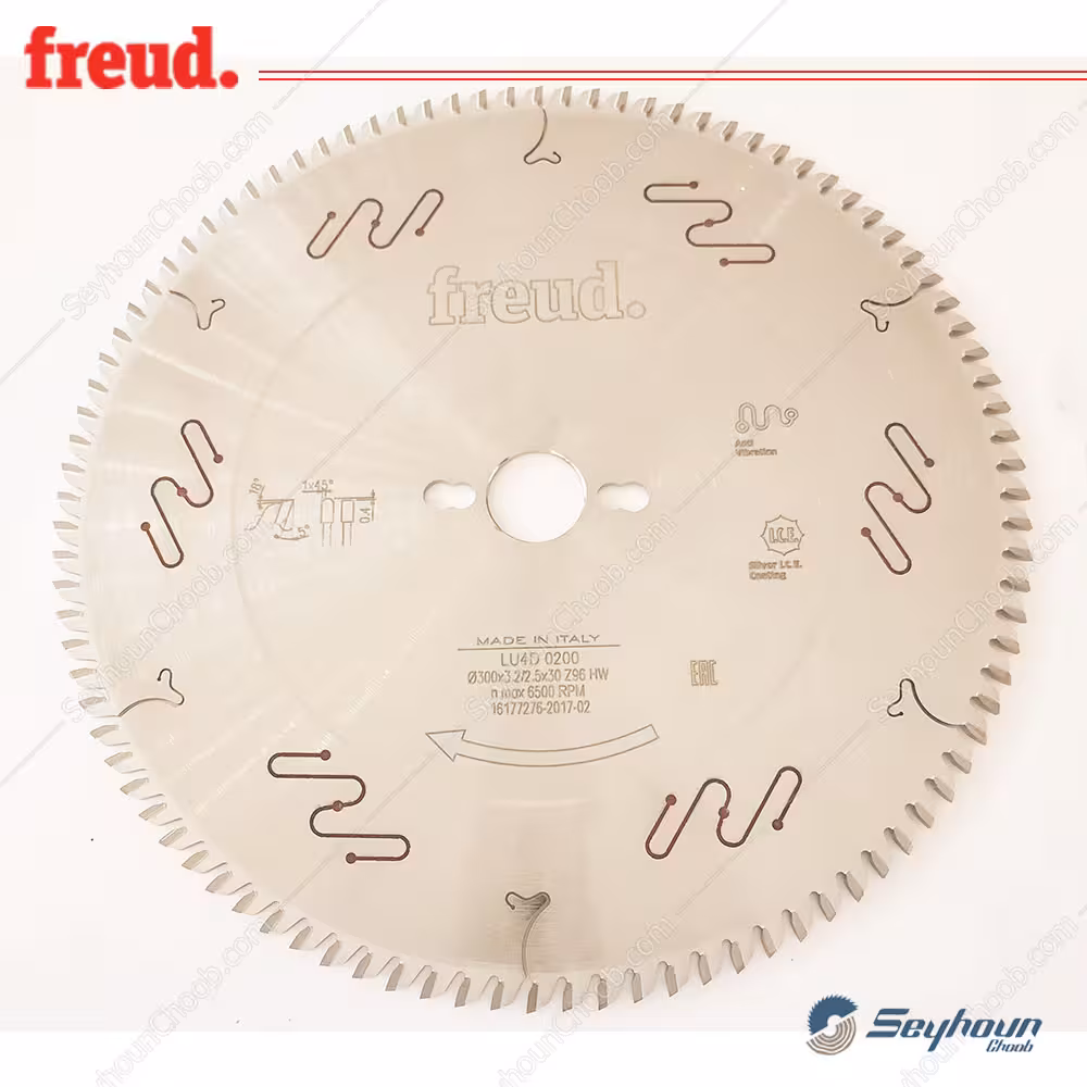 تیغ اره الماسه کورین بر قطر 30 سانتی متر 96 دندانه فرود کد LU4D 0200
