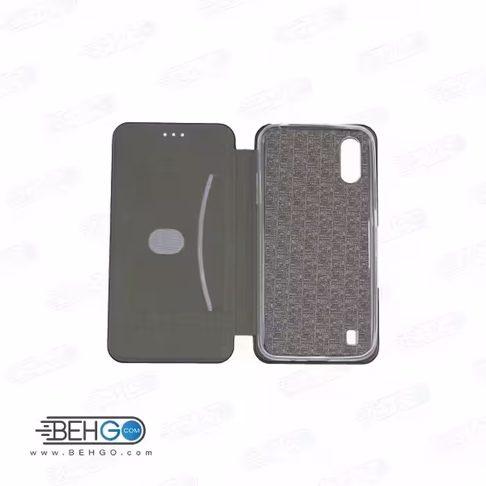 کیف A01 سامسونگ کاور ای 01 مدل کلاسوری ا01 چرمی کیف گوشی سامسونگ Samsung Galaxy A 01 / A01 Leather Flip Cover A01
