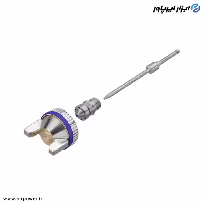 کیت سوزن نازل ایرکپ پیستوله ساتا آلمان مدل JET100BRP