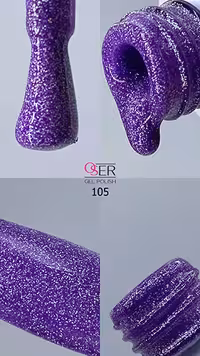 لاک ژل ناخن اسر کد 105