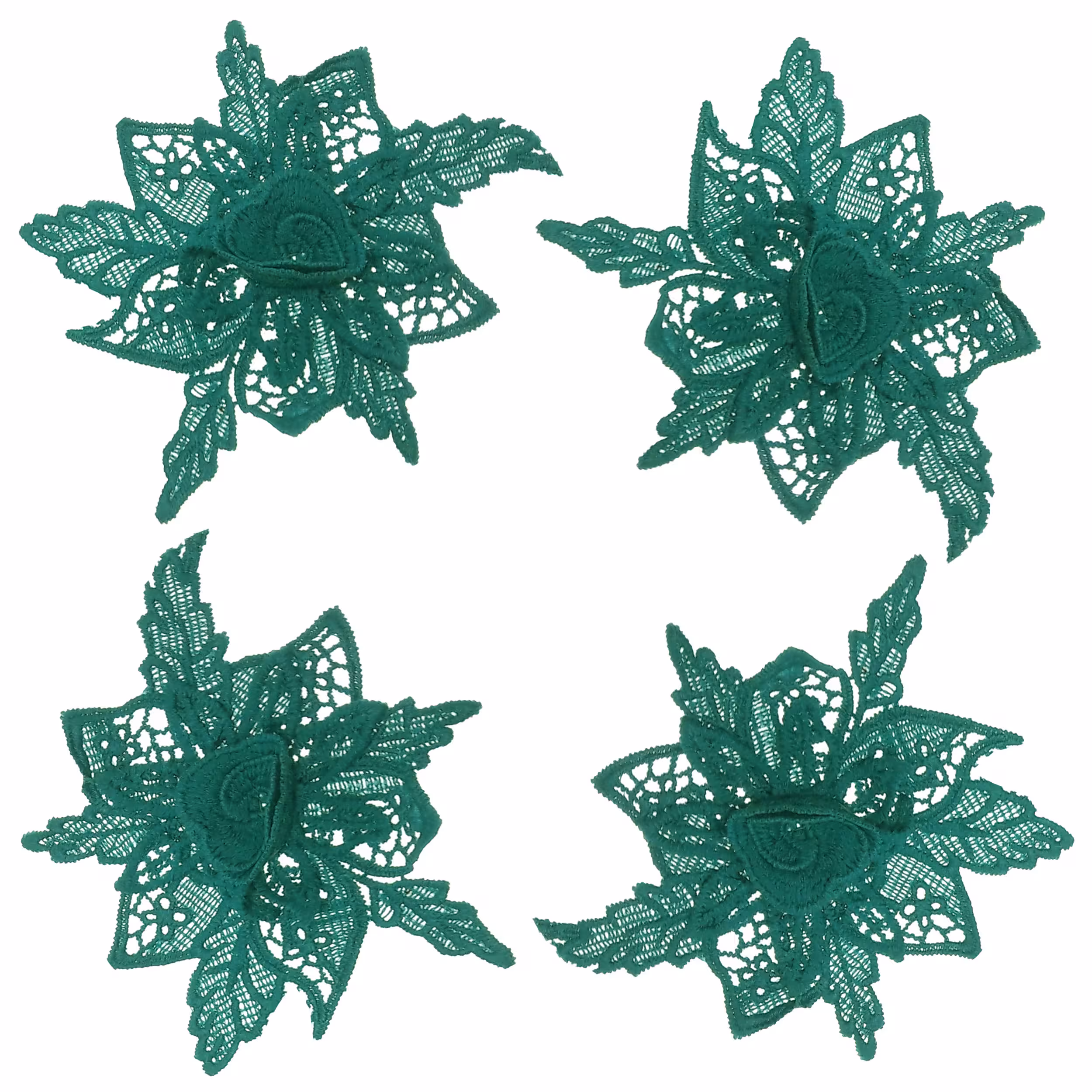 استیکر گل کنفی مدل Y6825 بسته 4 عددی