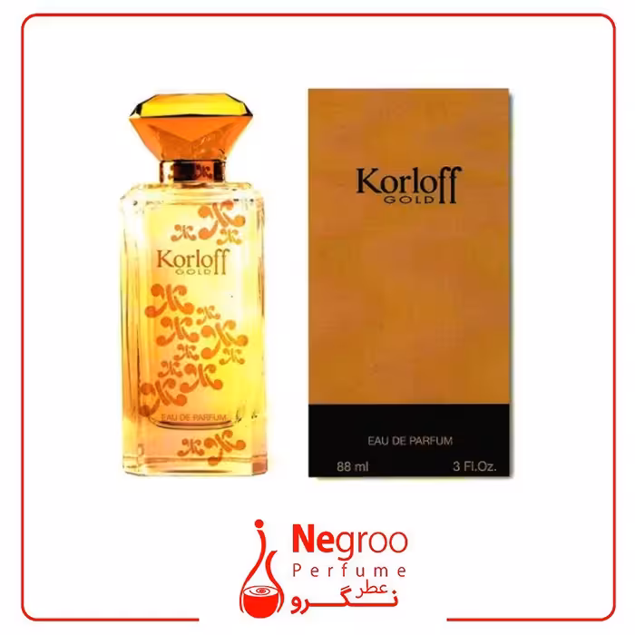عطر ادکلن کورلوف گلد 88 میل Korloff Gold