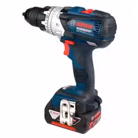 دریل پیچ گوشتی شارژی چکشی 13 میلی متری 18 ولت بوش مدل  GSB 18V-110 C Brushless Motor (5AH)