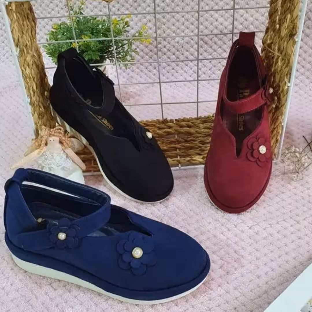 کفش دخترانه کف طبی مناسب مدرسه سایز 32 تا 36