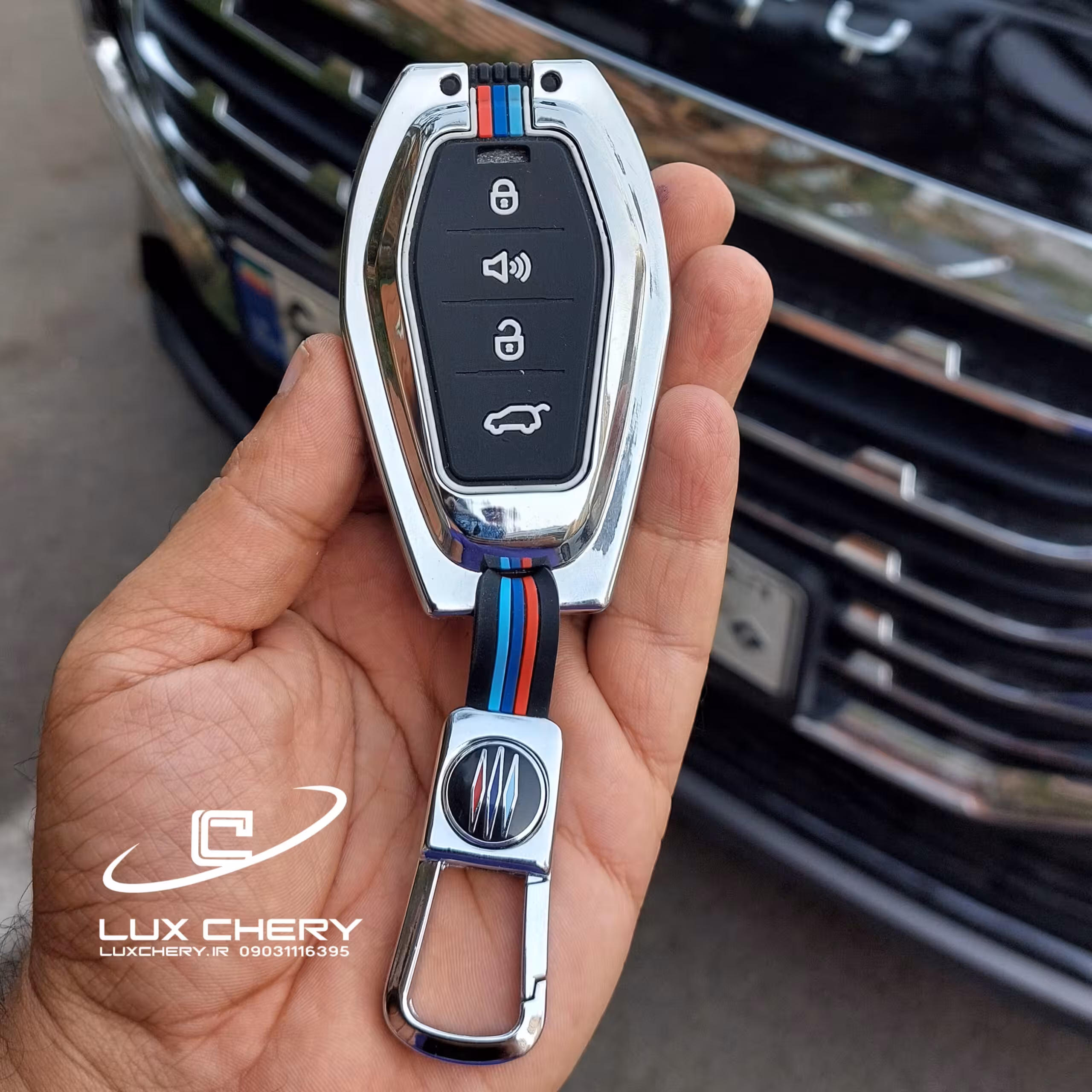 قاب ریموت فلزی فیدلیتی پرستیژ BMW