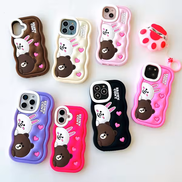 قاب عروسکی مناسب برای ایفون 16 نرمال