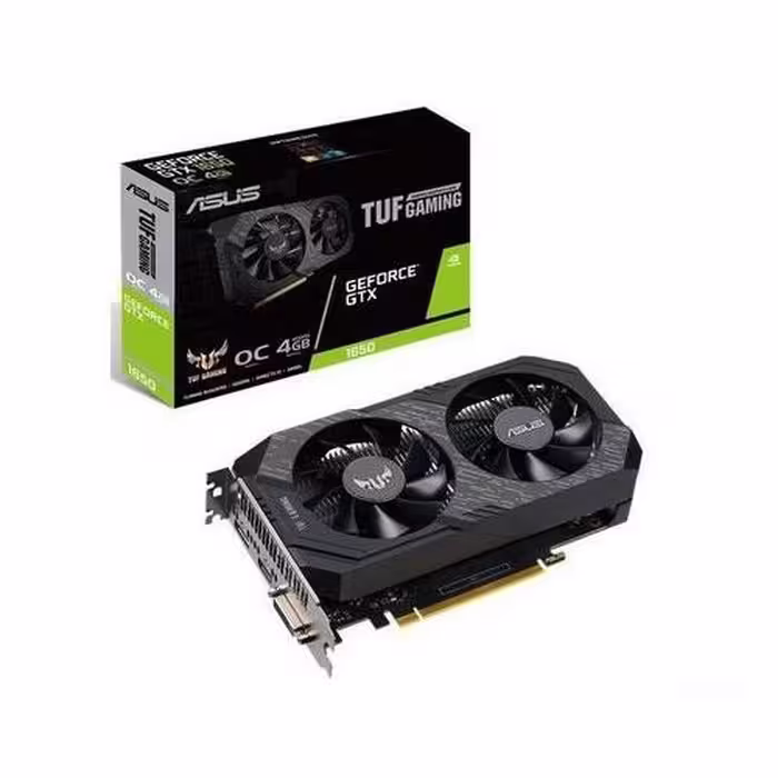 کارت گرافیک ایسوس مدل TUF-GTX1650-O4G-GAMING با حافظه 4 گیگابایت