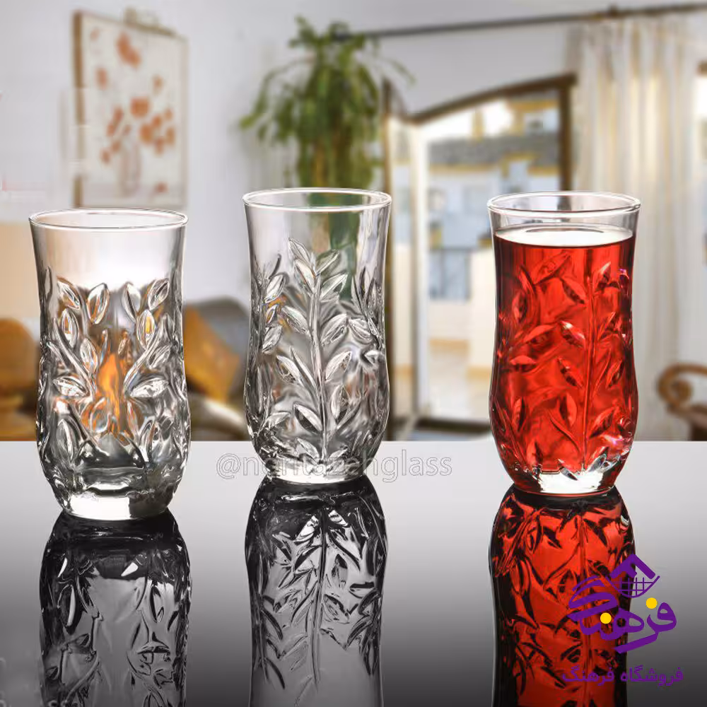 لیوان طرح نارسیس نوری تازه