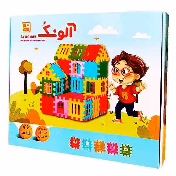 بازی آلونک 76 قطعه فکراگیم