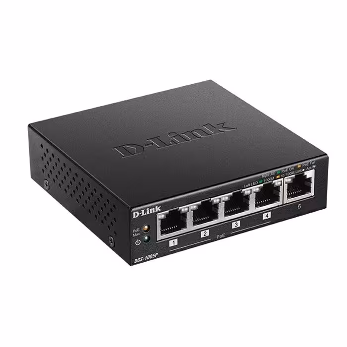 سوئیچ 5 پورت دی لینک مدل DGS 1005P