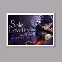 تابلو انیمه تک رو Solo leveling