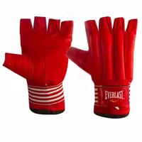 دستکش کونگ فو چرمی Everlast BYT | قرمز