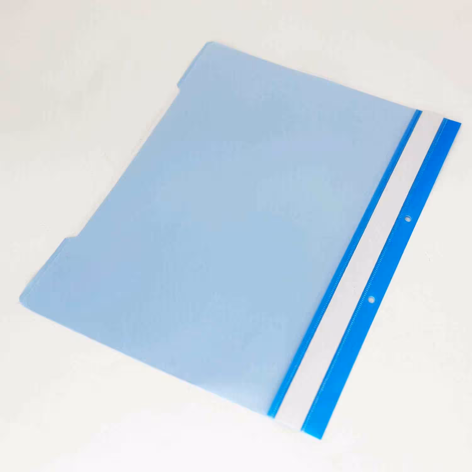 پوشه یک روشفاف آبی روشن سوپربایند