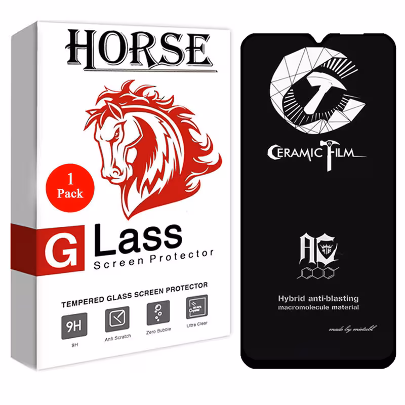 محافظ صفحه نمایش سرامیکی هورس مدل CMB-H مناسب برای گوشی موبایل شیائومی Redmi 9 | کالا برتری