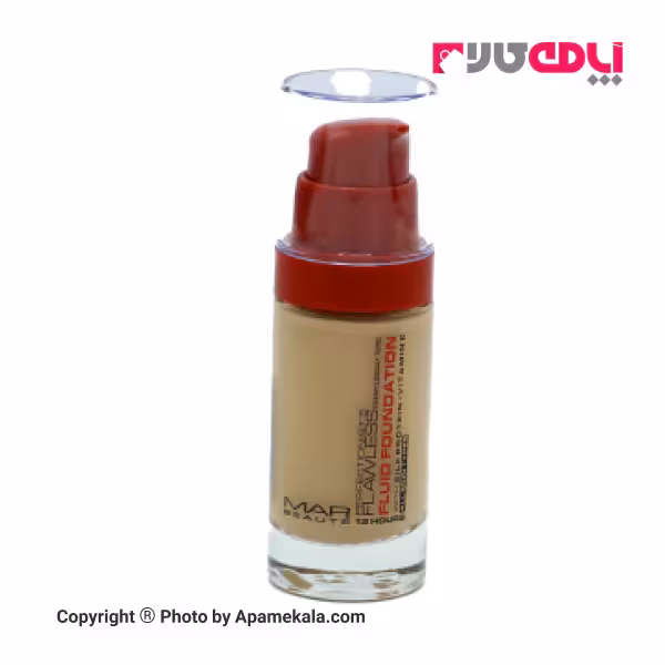 کرم پودر پمپی انواع پوست برند مپ بوته شماره F55