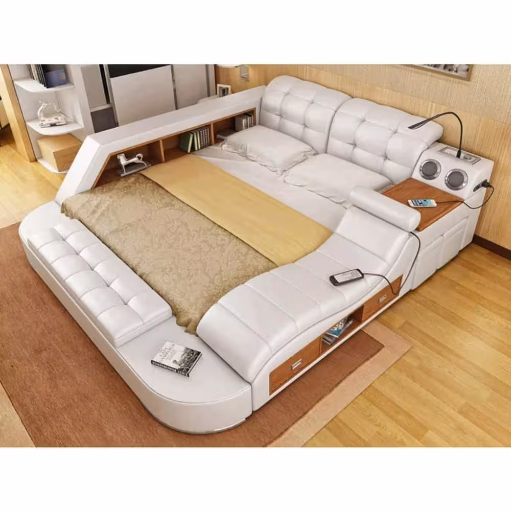 تخت خواب آپشنال  مدل ایسلند 1 سایز 120 در 200 سانتیمتر