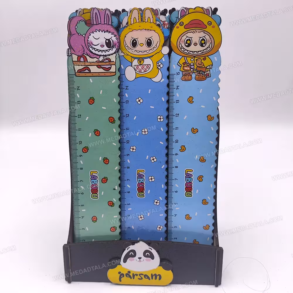 خط کش چوبی استندی سری لبوبو