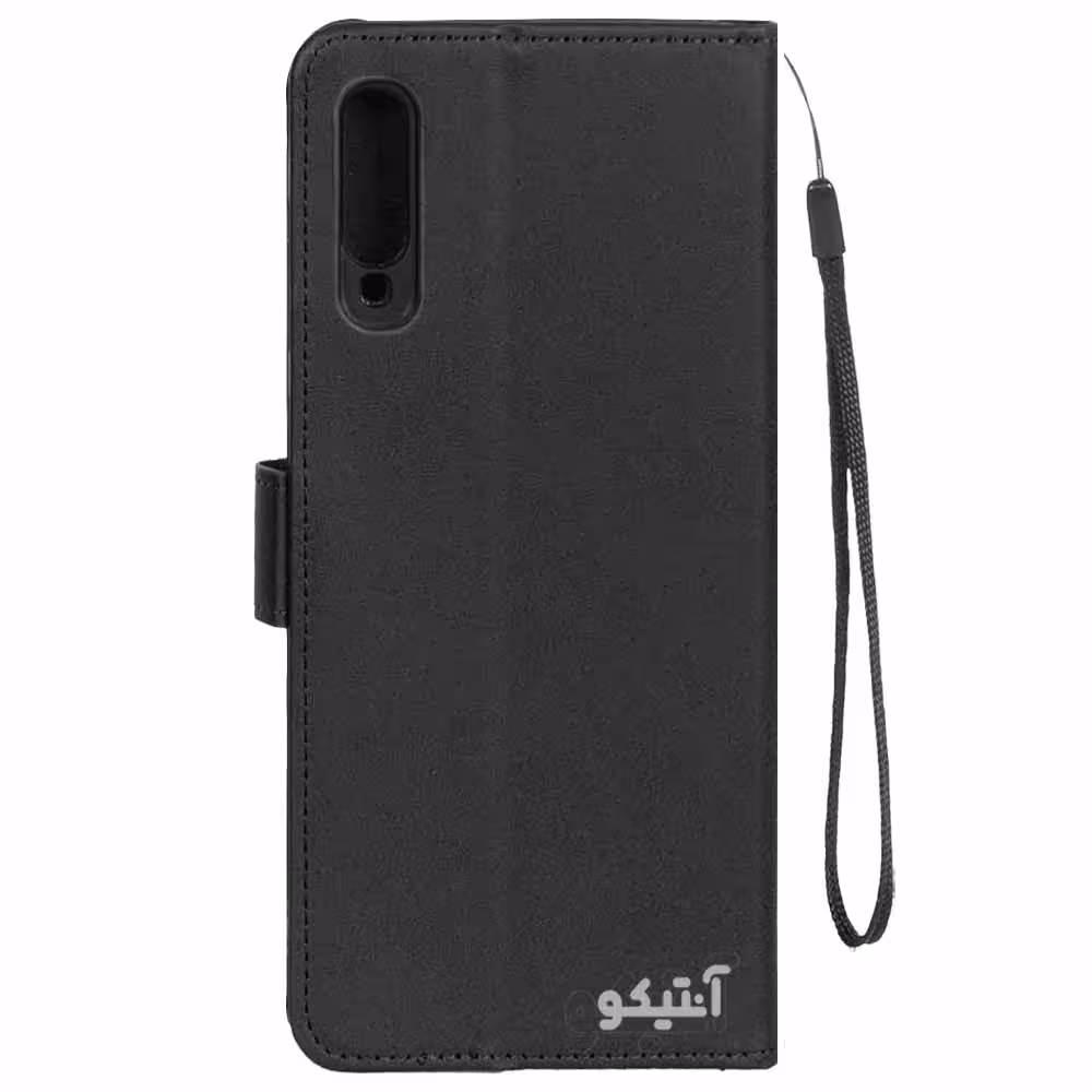 کیف چرمی مگنتی موبایل مناسب برای Samsung A70-مشکی