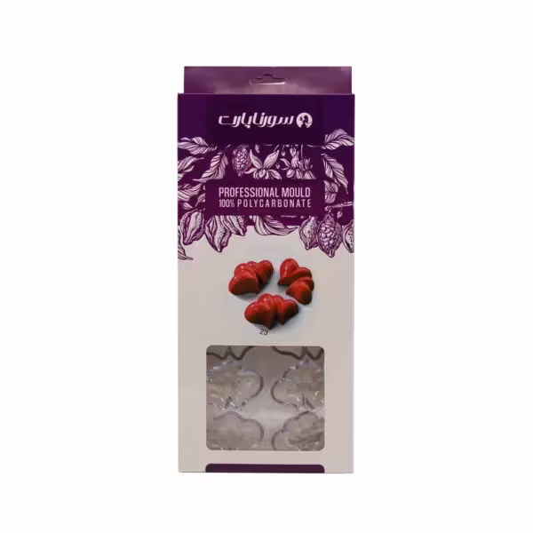 قالب پلی کربنات قلب دو عددی کد 23 سورناپارت