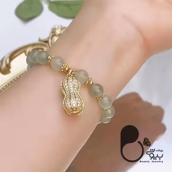 دستبند پینات نگین دار