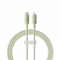 کابل شارژ Type-C to iP باسئوس مدل Habitat Series با طول 1متر 20 وات