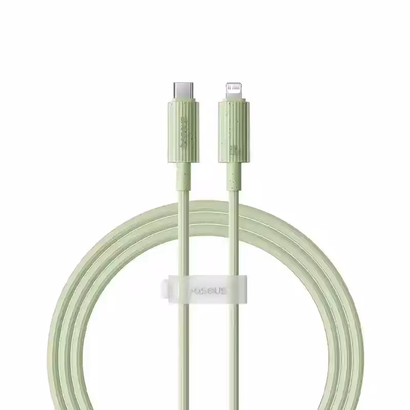 کابل شارژ Type-C to iP باسئوس مدل Habitat Series با طول 1متر 20 وات