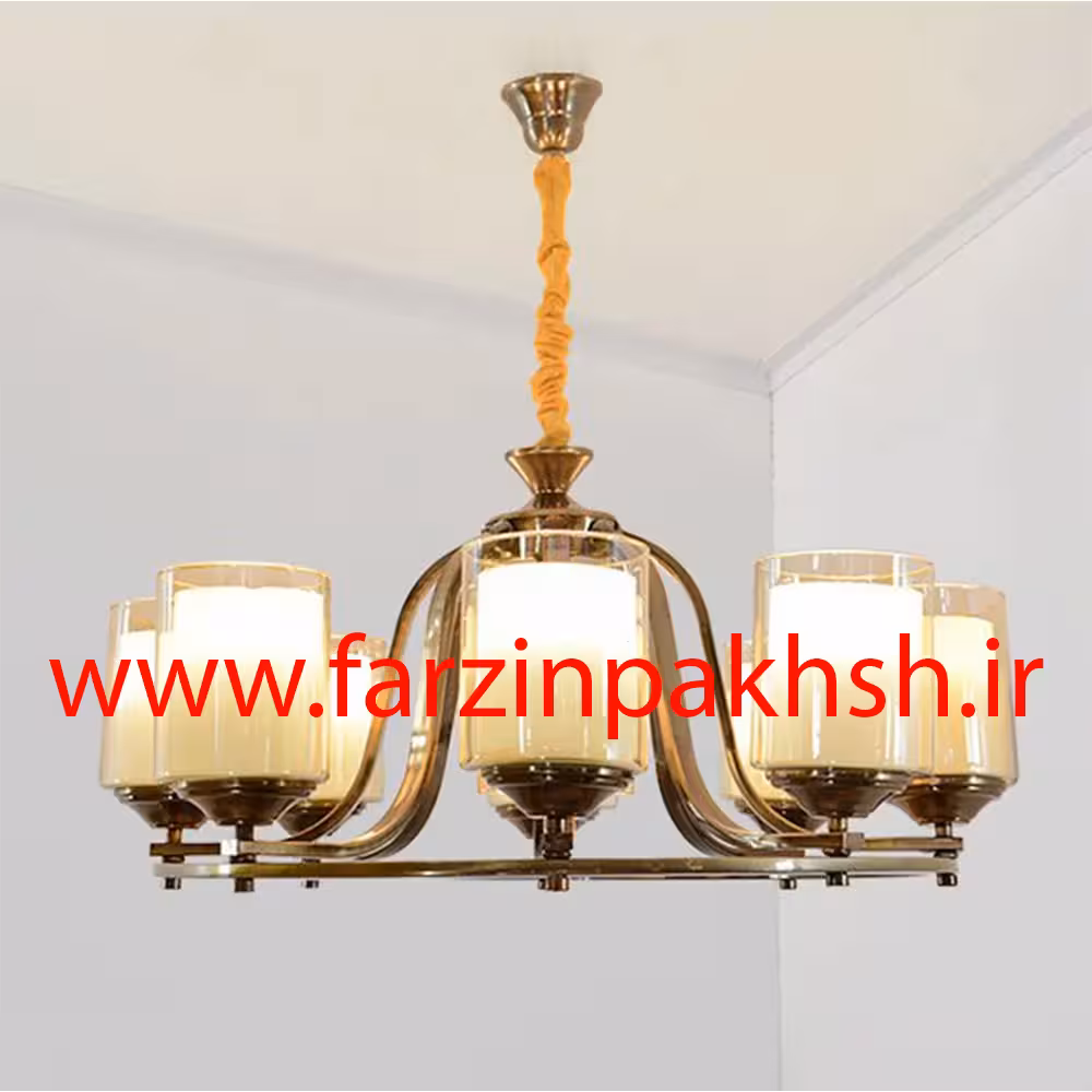 لوستر 10 شعله مدل شاخه S