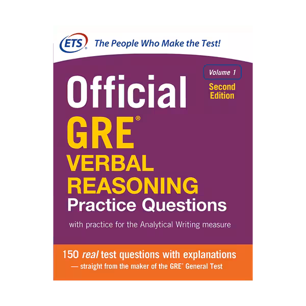 Official GRE Verbal Reasoning Practice Questions 2nd edition