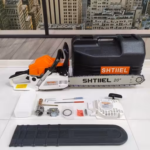 اره موتوری طرح اشتیل مدل CS5800 | موتور 58 سی‌سی و زنجیر 50 سانتی‌متری   قطعات یدکی و کیف