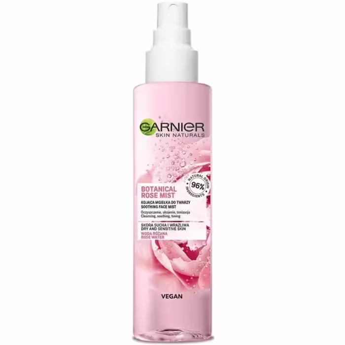 اسپری تونر التیام بخش Botanical Rose Mist گارنیه