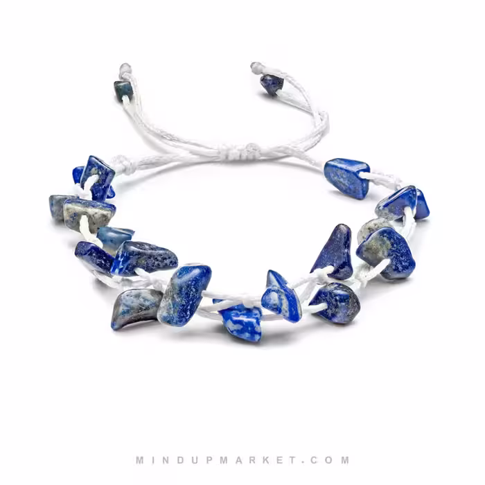 دستبند زفیروس لاجورد