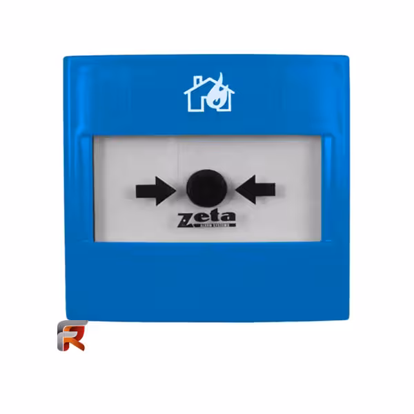 شستی توقف اطفا آبی ZETA مدل ZT-CP4/B ABORT