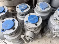 شیر توپی 3/4 اینچ سه تیکه کلاس 600 102.1/87.6BAR NACE SEAT/RTFE STEM/316 316L BALL/316 316L