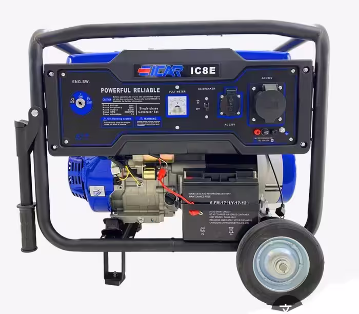 موتور برق بنزینی 8 کیلو وات ایکار مدل EICAR IC8E