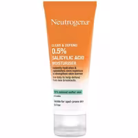 مرطوب کننده صورت بدون چربی ضد آکنه نوتروژینا حاوی اسید سالیسیلیک 0.5%