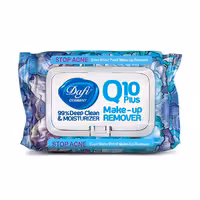 دستمال مرطوب دافی مدل Q10-STOP ACNE بسته 50 عددی