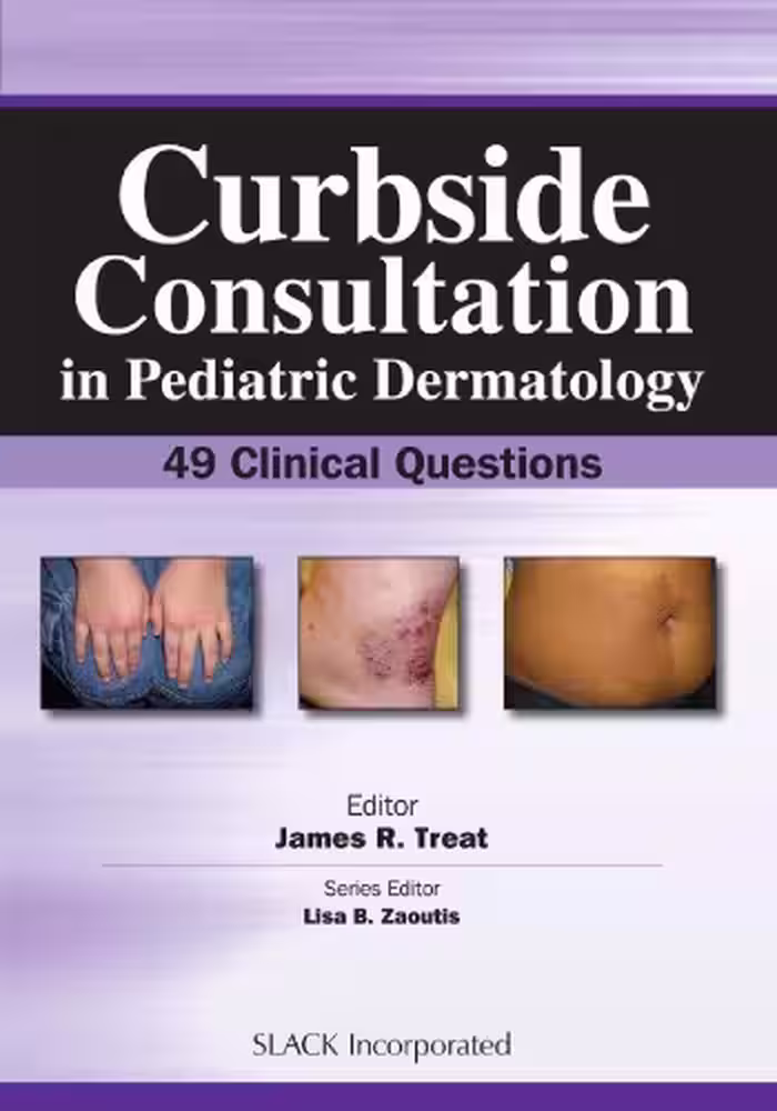 خرید و دانلود نسخه کامل کتاب Curbside consultation in pediatric dermatology