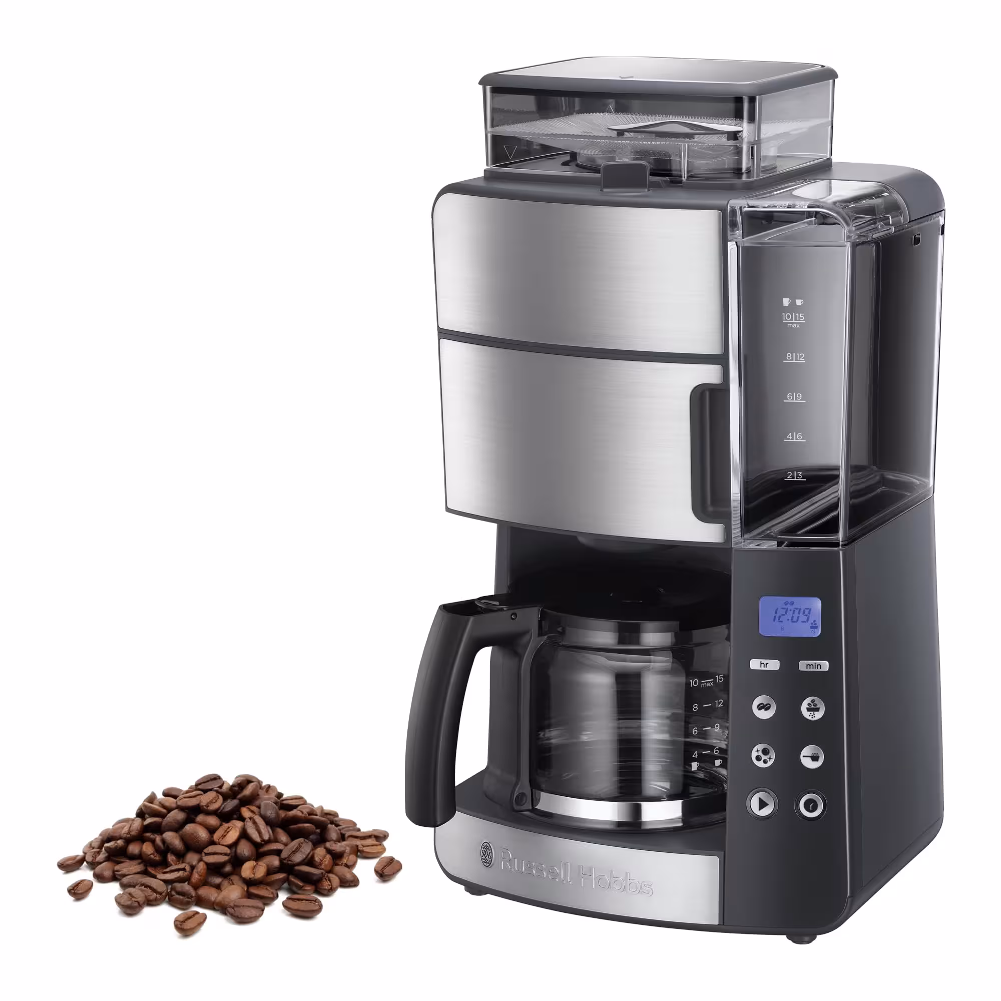 قهوه ساز آسیاب دار راسل هابز انگلیس مدل 25610-56 Grin Brew