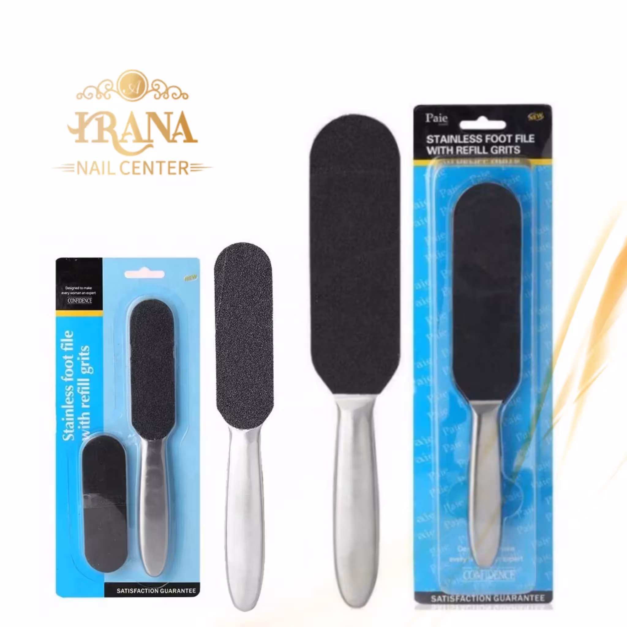 سوهان کف ساب استیل یدک دار