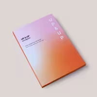 دفتر یادداشت آپ ان آپ نارنجی همین (HAMIN)