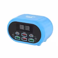 خرید اقساطی شارژر رومیزی 6 پورت 72 وات ریلایف مدل Relife RL-309U | پرداخت 4 قسطه   ارسال سریع