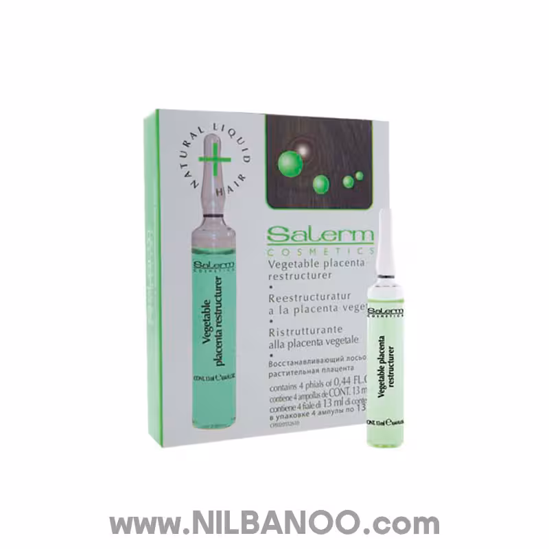 سرم ضد ریزش سالرم مدل Vegtable placenta بسته 4 عددی